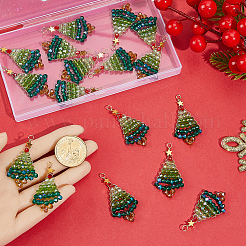 20 шт. стеклянные подвески на рождественскую тематику&nbsp;FIND-SC0020-39