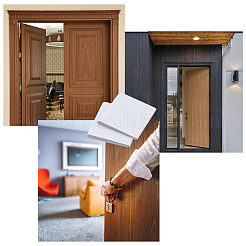 6 шт. самоклеящиеся уплотнительные полоски из полиуретана и пены AJEW-CN0003-27C