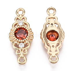 Соединители из латуни с микрочастицами и кубическим цирконием&nbsp;KK-R111-001-A01