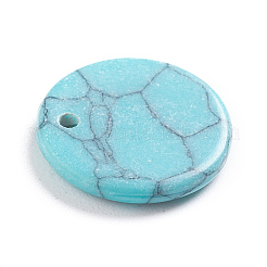 Breloques en turquoise synthétique&nbsp;G-L561-001Q