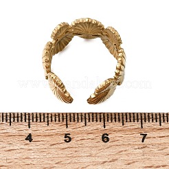 Offene Manschettenringe aus Edelstahl 304&nbsp;RJEW-P192-09G