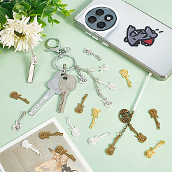 60 шт. 4 цвета подвески из сплава в тибетском стиле&nbsp;FIND-NB0005-38