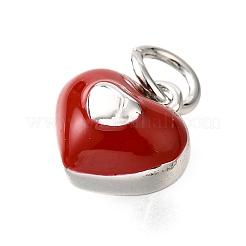 Латунные шармы из огнеупорного кирпича с эмалью&nbsp;KK-D356-14P