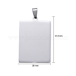 Colgantes grandes de acero inoxidable 304 resistentes al deslustre&nbsp;LS-STAS-I140-26S