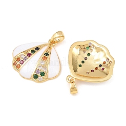 Кубические подвески из латуни с микропаве&nbsp;KK-Z140-15G