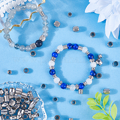 90 шт. 10 стиля 201 нержавеющая сталь европейские бусины STAS-PA0001-01