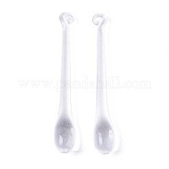 Прозрачные пластиковые большие подвески KY-T042-04