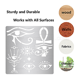 Stanzschablonen aus Edelstahl&nbsp;DIY-WH0238-069