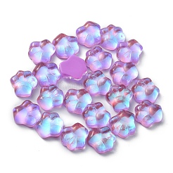 Cabochons en résine empreinte de patte de chat&nbsp;FIND-CJC0015-21E