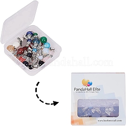 Натуральные / синтетические подвески из смешанного камня G-PH0019-05