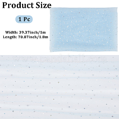 Tissu organza polyester à paillettes 1 m&nbsp;DIY-CY0003-41C