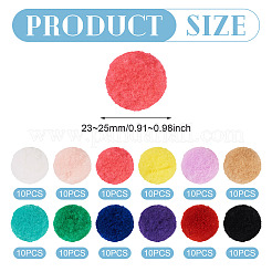 120 шт. 12-цветный полиэстеровый высокоэластичный помпон-шар&nbsp;DIY-TA0013-41