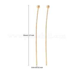 Perni a sfera in ottone&nbsp;LS-KK-L048-01