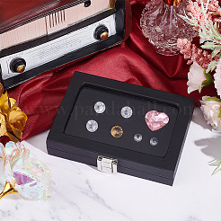 Подарочные коробки из искусственной кожи с бриллиантами AJEW-WH0033-26