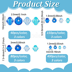 2010шт 12 стиля прозрачные акриловые бусины&nbsp;TACR-PH0001-95