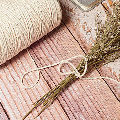 Cordon en coton macramé&nbsp;OCOR-WH0030-02B