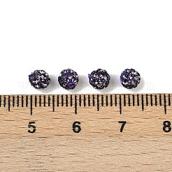 Бусины со стразами RB-A053-4mm-18