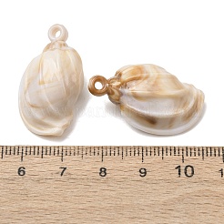 Pendenti acrilici imitazione shell&nbsp;SACR-K005-07A