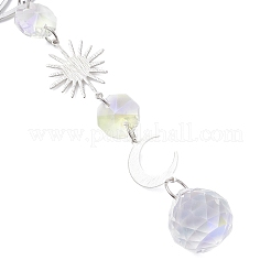 Стекло каплевидное окно висит ловцы солнца HJEW-JM04517