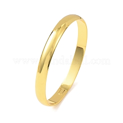 Простые латунные браслеты&nbsp;BJEW-C140-32G