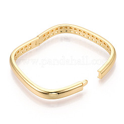 Латунные браслеты&nbsp;BJEW-N035-04G