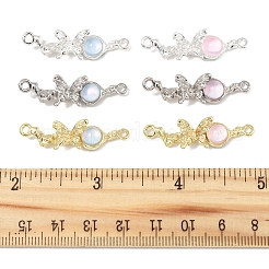 12 шт. 6-цветные подвески-бабочки из сплава и стекла&nbsp;FIND-FS0004-08