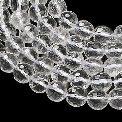 Природных кристаллов кварца бисер нитей&nbsp;G-C280-B14-8mm