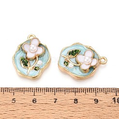 Подвески из эмали и сплава&nbsp;LS-ENAM-K076-11A-G