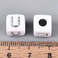 Непрозрачные акриловые бусины SACR-T035-03U