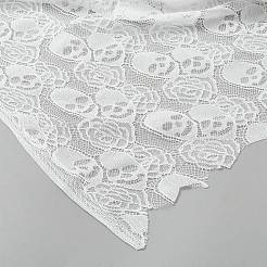 Polyester-Totenkopfgewebe&nbsp;DIY-WH0504-953B