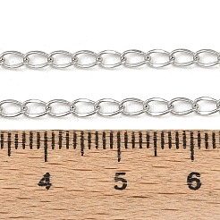 Ожерелья из витой цепи из нержавеющей стали 304 STAS-O053-18P