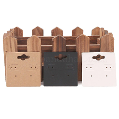 200шт бумажные серьги дисплей карты CDIS-CN0001-02C