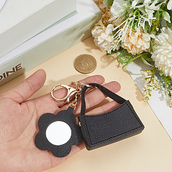1 шт. портативный брелок для сумки из искусственной кожи&nbsp;AJEW-CL0001-64C
