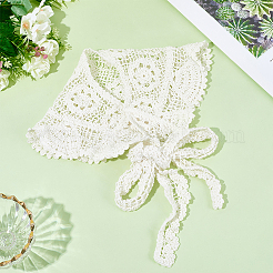 Полиэстеровый трикотажный треугольный платок AJEW-WH20072-69B