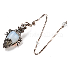 Большие подвески с маятником из смешанных драгоценных камней&nbsp;G-H293-01R