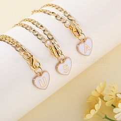 2 комплект подвесок с эмалью из сплава 2 цветов&nbsp;ENAM-SZ0004-36