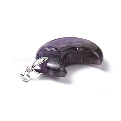 Подвески из натурального аметиста &nbsp;G-Z022-04C