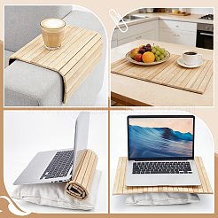 Plateau d'accoudoir de canapé en bambou&nbsp;AJEW-WH0816-622