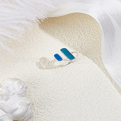 1 шт. латунные эмалевые манжеты для женщин&nbsp;RJEW-LP0002-32