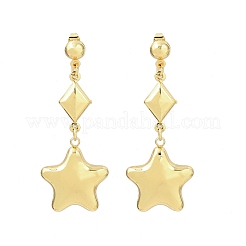 Серьги-гвоздики из нержавеющей стали 304&nbsp;EJEW-P325-04B-G