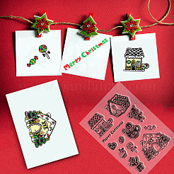 Individuelle transparente Stempel aus PVC-Kunststoff&nbsp;DIY-WH0448-0086