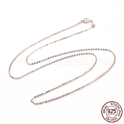 925 Kabelketten-Halskette aus Sterlingsilber für Frauen&nbsp;STER-I021-08A-RG