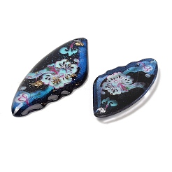 4шт 4 стиля прозрачные подвески из эпоксидной смолы RESI-B032-04A