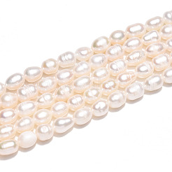 Нити из натурального культивированного пресноводного жемчуга PEAR-N012-04V