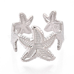 Кольца-манжеты из нержавеющей стали 304 для женщин&nbsp;RJEW-N052-14P