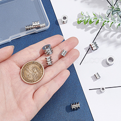 12 шт. 3 вида бусин из хирургической нержавеющей стали 316&nbsp;STAS-DC0003-39