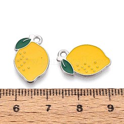 Emaille-Anhänger aus Obstlegierung&nbsp;PALLOY-S058-01P-13