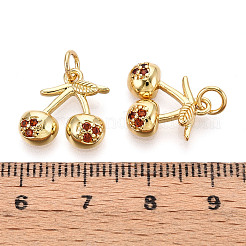 Латунные микро проложить кубического циркония подвески&nbsp;KK-N265-30G