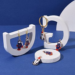 20шт 2 стиля подвески из цинкового сплава с эмалью&nbsp;ENAM-LS0001-17G