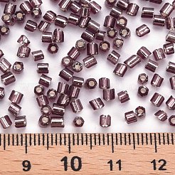 8/0 perles de bugle de verre&nbsp;SEED-S032-07A-56B